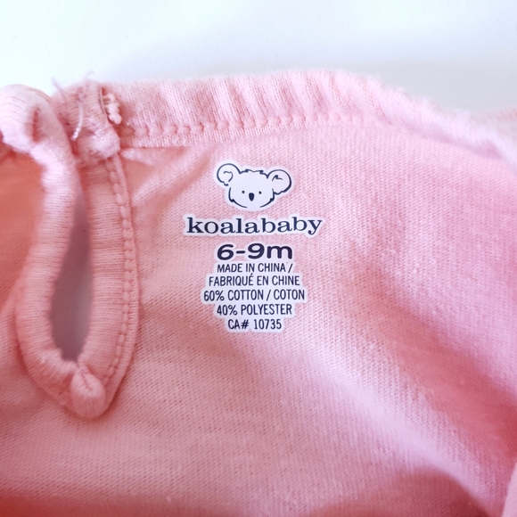 6-9M Onesie "Hola Mama" Rolled Sleeves Spanish - Picture 5 of 5